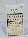 Stickers #171 gold